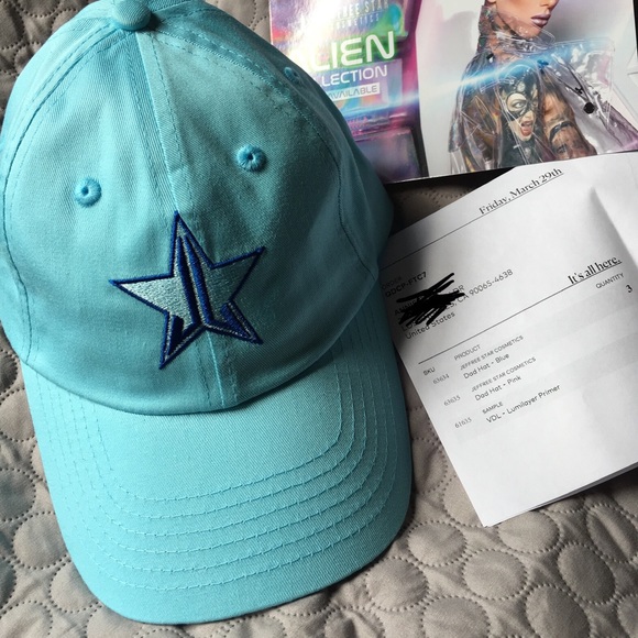 Jeffree Star Accessories - Jeffree Star ⭐️ Hot Blue hat NWT